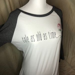 DISNEY Medium “Tale As Old As Time” Long Sleeve!